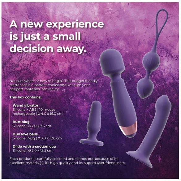 Magic Shiver Feminine - naiste seksikomplekt 4-osaline