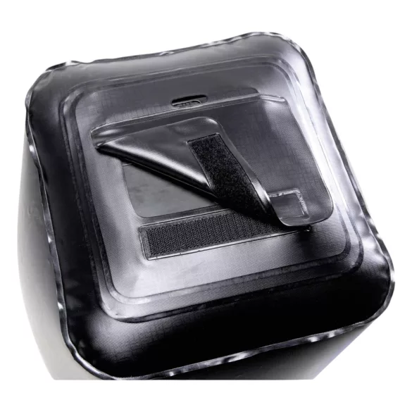 Louisiana Lounger - sekstool sisseehitatud vibraatoriga - must