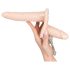 You2Toys - Kinnituv duo-vibraator - naturaalne
