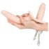 You2Toys - Kinnituv duo-vibraator - naturaalne
