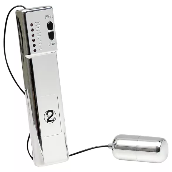 You2Toys Climax - vibro muna - hõbedane