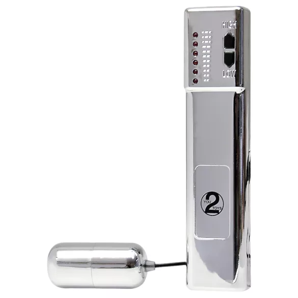 You2Toys Climax - vibro muna - hõbedane