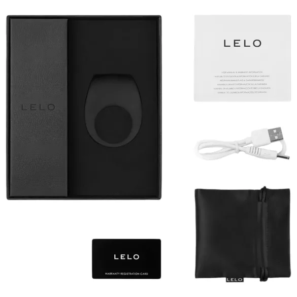 LELO Tor 2 - vibraatoriga peenisering - laetav - must