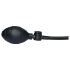 You2Toys True Black - pumbatav anaalvibraator (must)