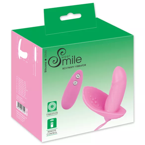 SMILE Shelly - kaugjuhitav vibreeriv muna - roosa
