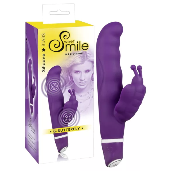 SMILE - G-punkti vibraator - liblikakujuline - roosa