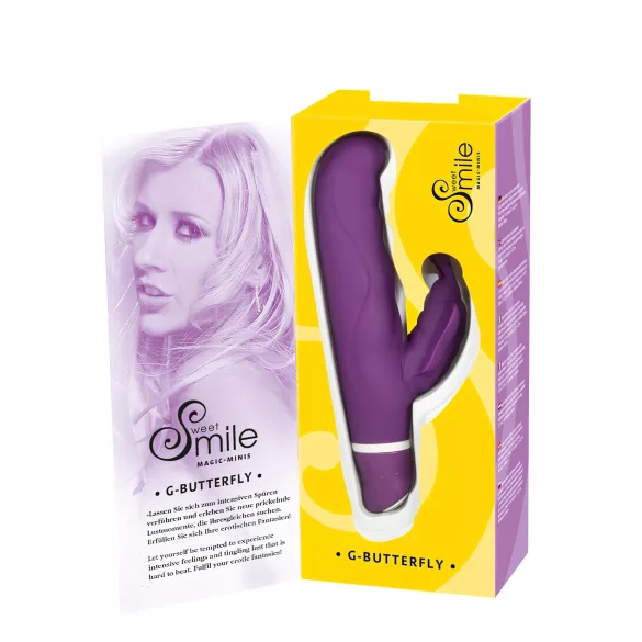 SMILE - G-punkti vibraator - liblikakujuline - roosa