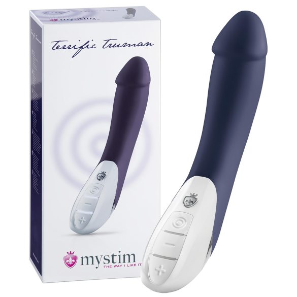 mystim Terrific Truman - 2 mootoriga vibraator (sinine)