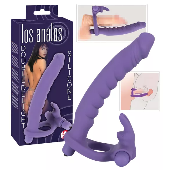 You2Toys - Los Analos - 3in1 vibraator anaalseksile - lilla