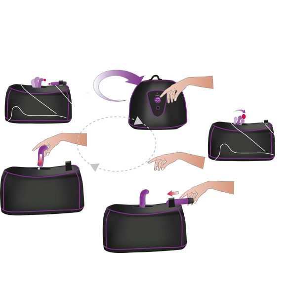 You2Toys - Pöörlev G- ja P-punkti seksimasin võrgul ühendatud