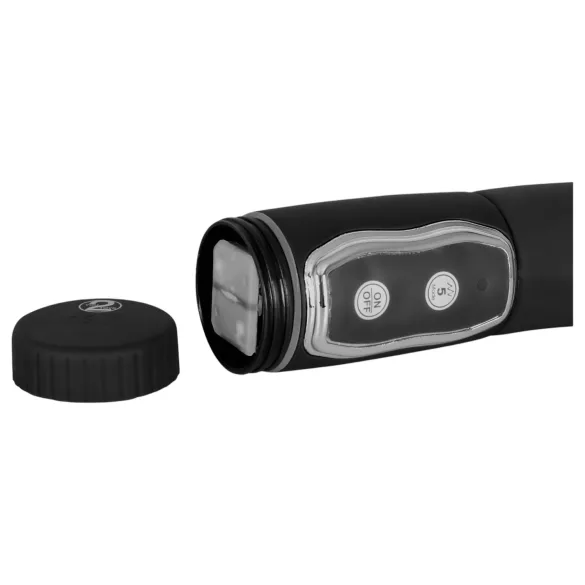 You2Toys - eesnäärme vibraator - pöörlev stimulaator - must