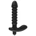 Black Velvets - vibreeriv dildo - sooneline - must, keskmine