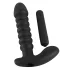 Black Velvets - vibreeriv dildo - sooneline - must, keskmine
