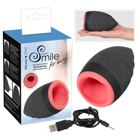 / SMILE Warming - akuga soojendav suumasturbaator meestele
