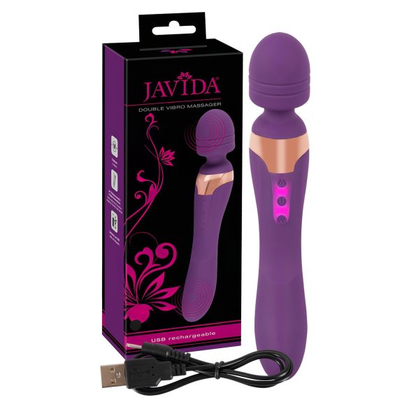 Javida Double - massaaživibraator (lilla)