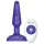 b-Vibe trio - 3 mootoriga anaalseade (lilla)