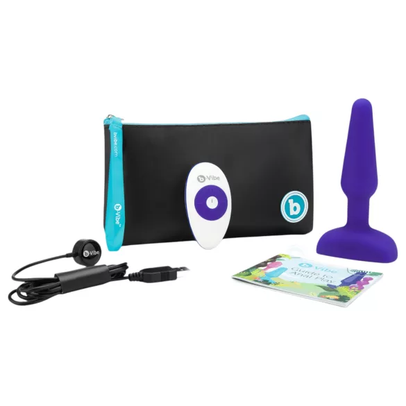 b-Vibe trio - 3 mootoriga anaalseade (lilla)