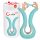 G-vibe Mini - USB-laadimisega silikoonvibraator (mündiroheline)
