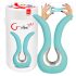 G-vibe Mini - USB-laadimisega silikoonvibraator (mündiroheline)