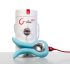 G-vibe Mini - USB-laadimisega silikoonvibraator (mündiroheline)