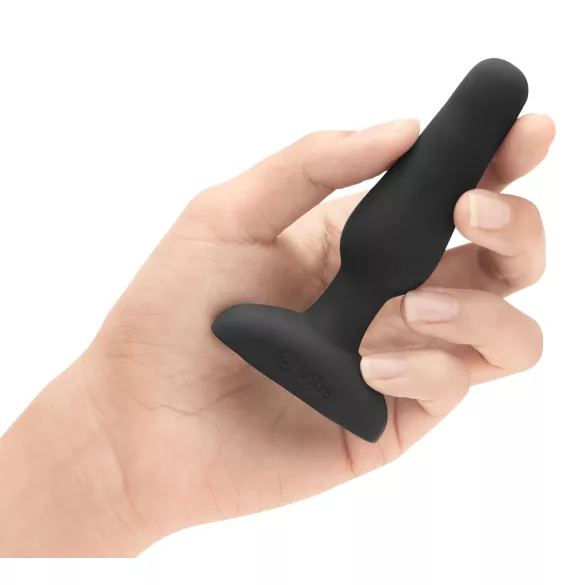b-Vibe Novice - anaalvibraator algajatele - must