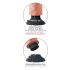 King Cock 9 iminapaga vibraator (23 cm) - naturaalne