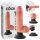 King Cock 7 iminapaga vibraator (18 cm) - naturaalne
