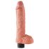 King Cock 25 cm iminapaga vibraator - naturaalne