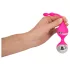 SMILE Love Ball - vibreeriv geishapall - roosa
