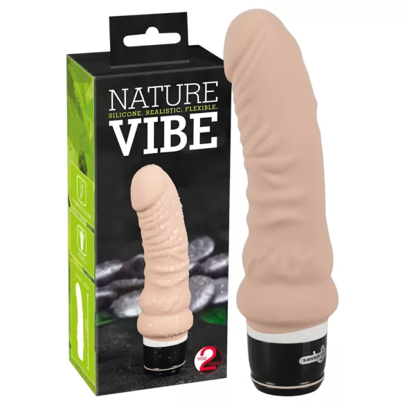 You2Toys - vibreeriv dildo - realistlik - silikoon, naturaalne