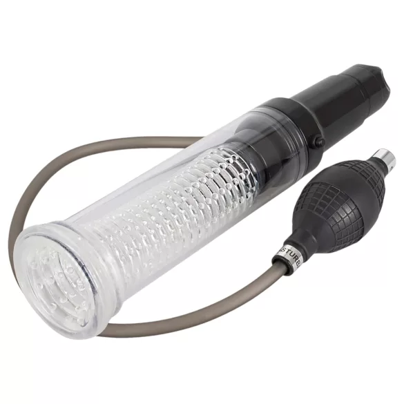 You2Toys - peenispump ja masturbaator 2in1 - läbipaistev