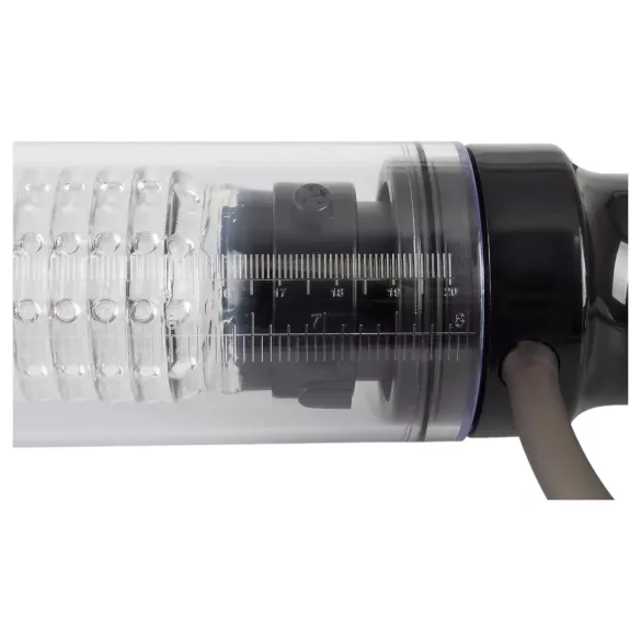 You2Toys - peenispump ja masturbaator 2in1 - läbipaistev