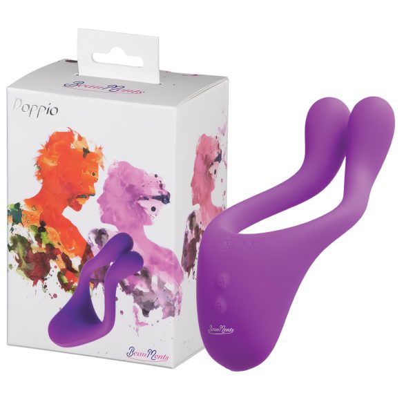 BeauMents Doppio - akuga, 3-mootoriline paarivibraator (lilla)