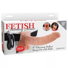   Pipedream - Fetish Strap-on 9 - kinnitatav vibraator (naturaalne)