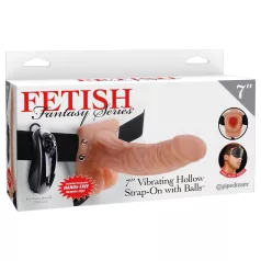   Pipedream - Fetish Strap-on 7 - kinnitatav vibraator (naturaalne)