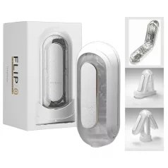 TENGA Flip Zero - vibreeriv masturbaator - valge
