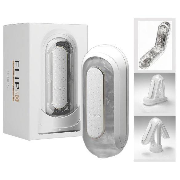 TENGA Flip Zero - vibreeriv masturbaator - valge