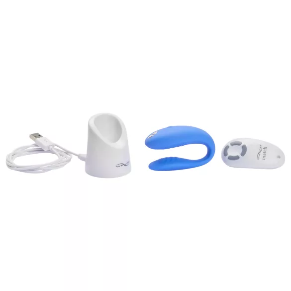 We-Vibe Match - paaride vibraator - veekindel, laetav - sinine
