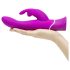 Happyrabbit Curve - veekindel kliitoristimulaator vibraator (lilla)