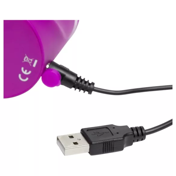 Happyrabbit Curve - veekindel jänkukõrva vibreerija - lilla