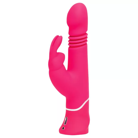 Happyrabbit - jõnksuv vibraator kliitorivarrega - akuga, roosa