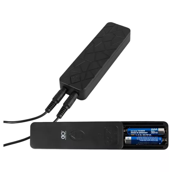 Double Thruster - topitav kahepoolne vibraator - must