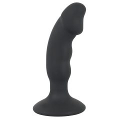 Black Velvets - laetav anaalvibraator dildoga - must