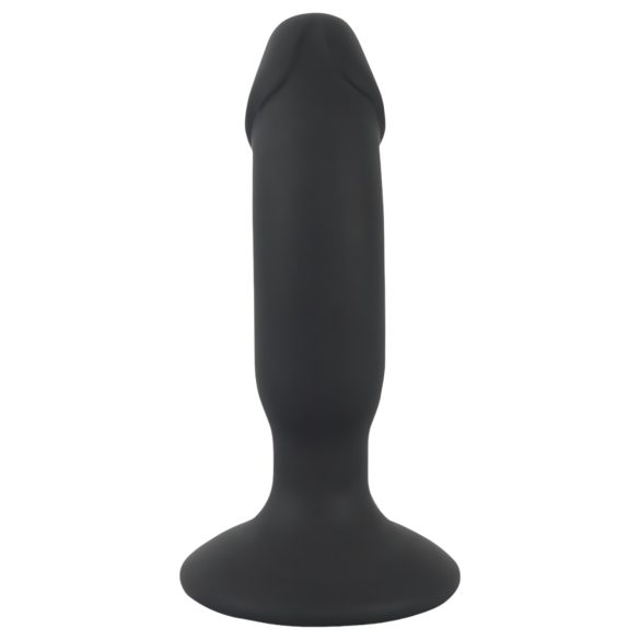 Black Velvets - laetav anaalvibraator dildoga - must