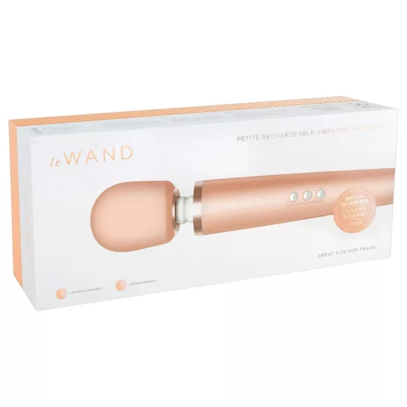 le WAND Petite premium-vibraator (roosa kuld)