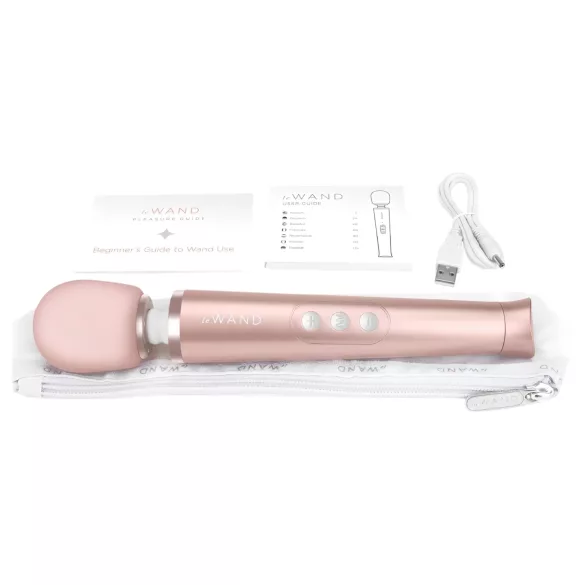 le WAND Petite premium-vibraator (roosa kuld)
