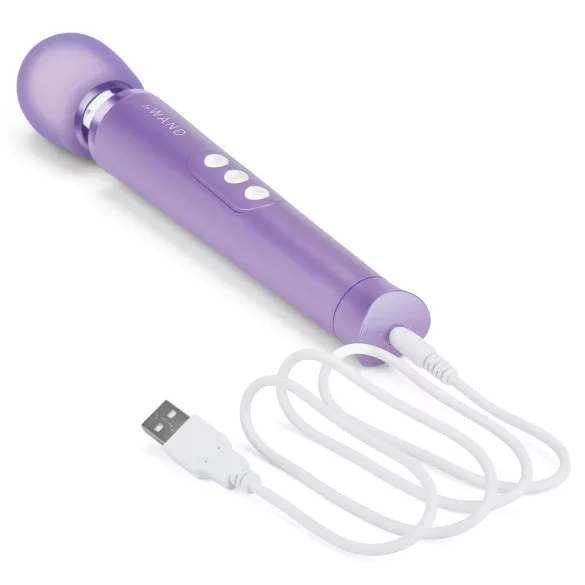 Le Wand Petite - eksklusiivne akuga masseeriv vibraator (lilla)