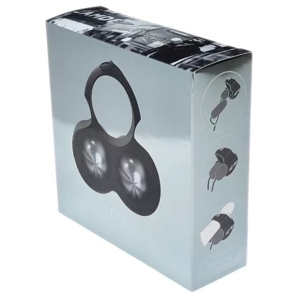 HOT Octopuss JETT - peenise pea vibraator - 2 mootorit - must