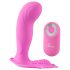 SMILE G-Spot Aluspüksid - laetav juhtmevaba strap-on vibraator (roosa)