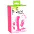 SMILE G-Spot Aluspüksid - laetav juhtmevaba strap-on vibraator (roosa)